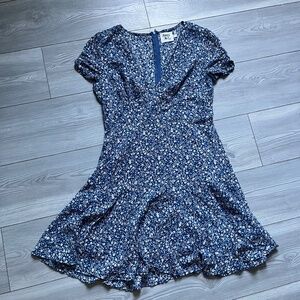 Princess Polly Blue Floral Dress ‘The sting mini dress’
